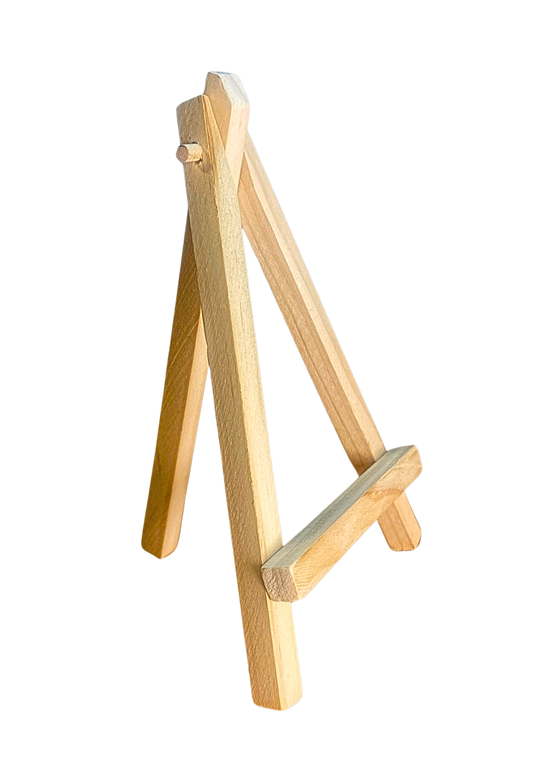 Mini-Staffelei zum Aufstellen von Holzbildern