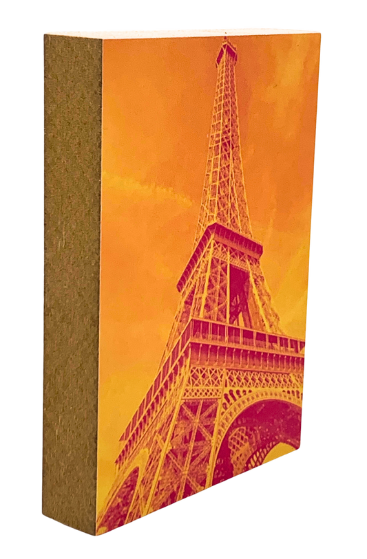 Sights Holzbild La Tour Eiffel