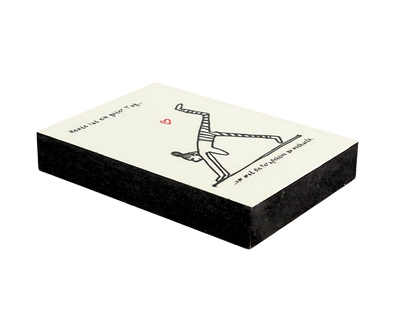 Von ganzem Herzen Holzbild "Heute ist ein guter Tag..."